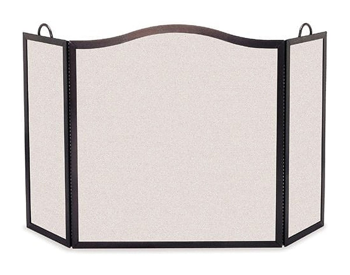 Pilgrim 3 Panel Camelback Arch Fireplace Screen