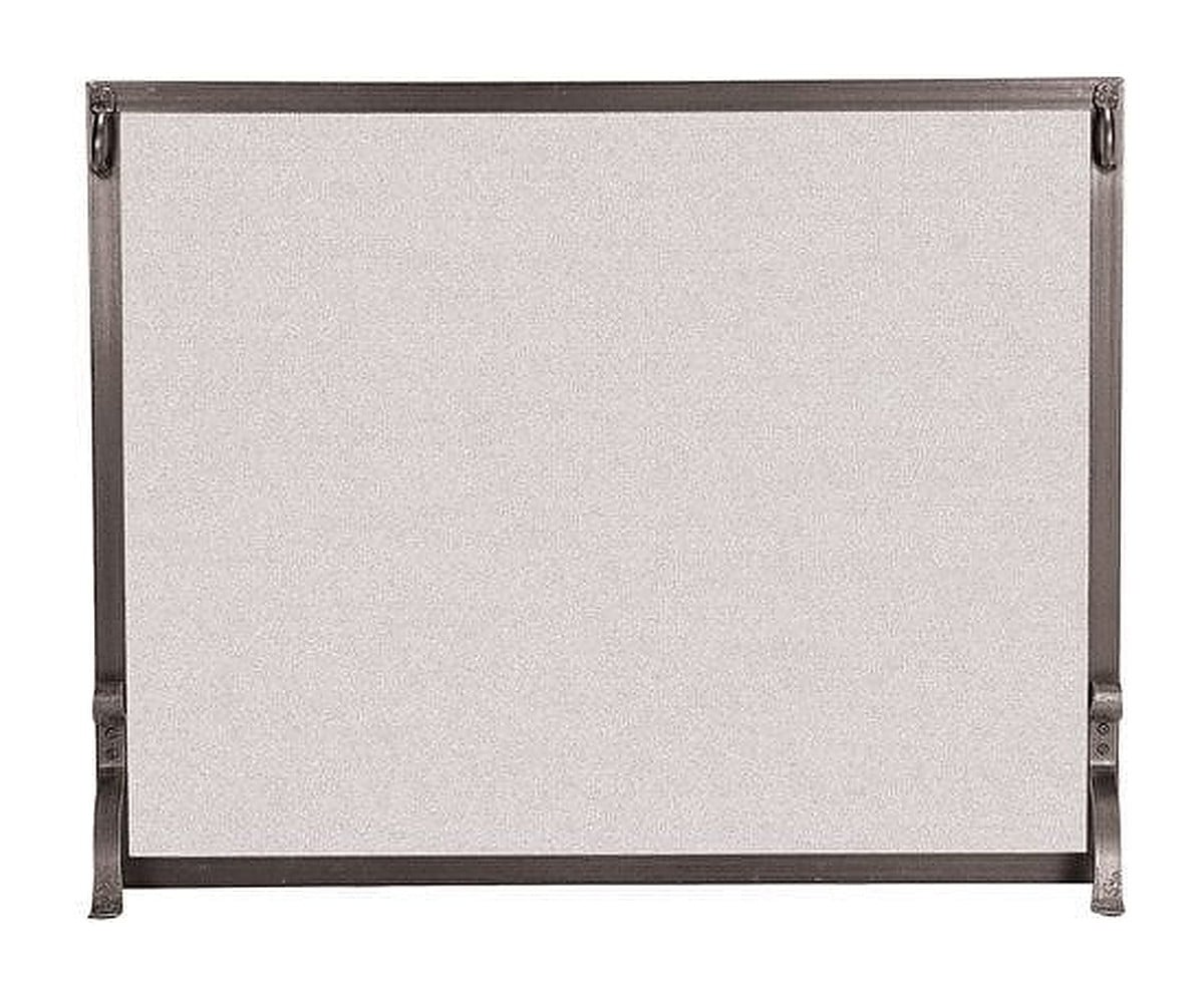 Natural Vintage Iron Single Panel Screen