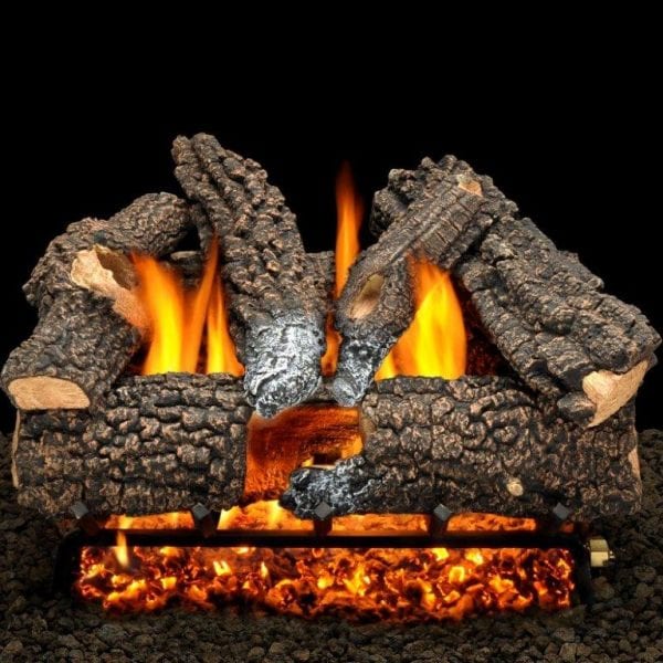 American Gas Logs Charred El Fuego Set