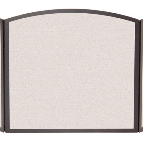 Pilgrim 3 Panel Center Arch Fireplace Screen