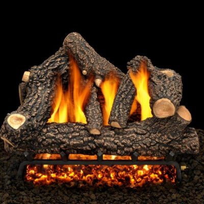 American Gas Logs Royal Oak Set