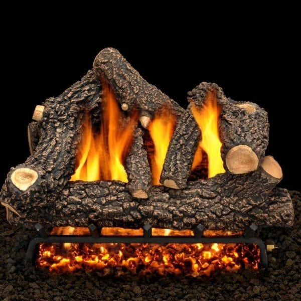 American Gas Logs Royal Oak Set