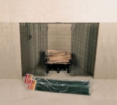 Replacement Fireplace Mesh Curtains