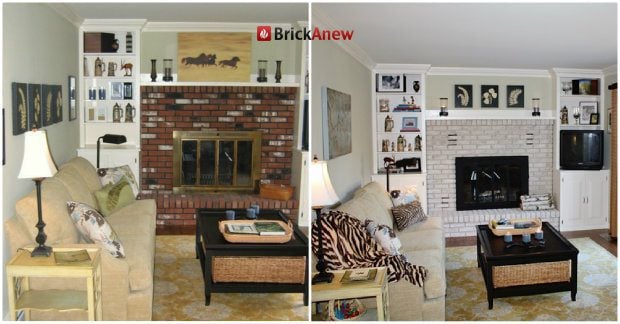 Laura Putnam's decorating project and fireplace makeover