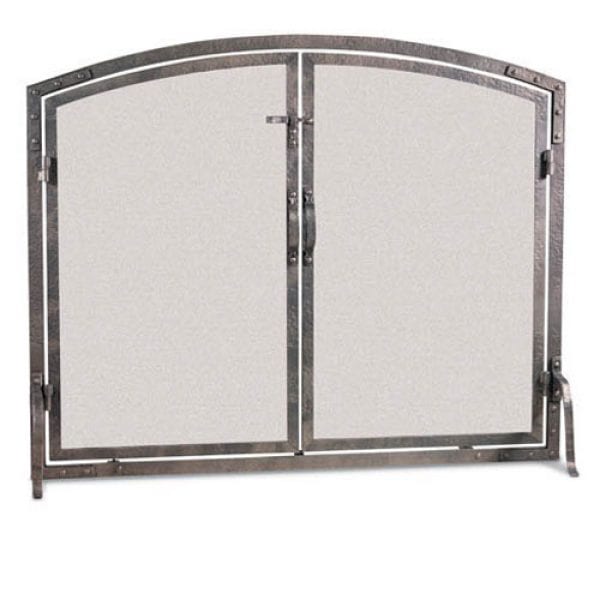 Pilgrim Forged Iron Arch Top Fireplace Screen