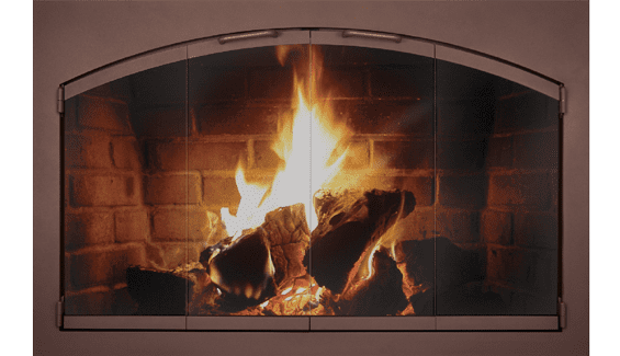 Arched Fireplace Doors