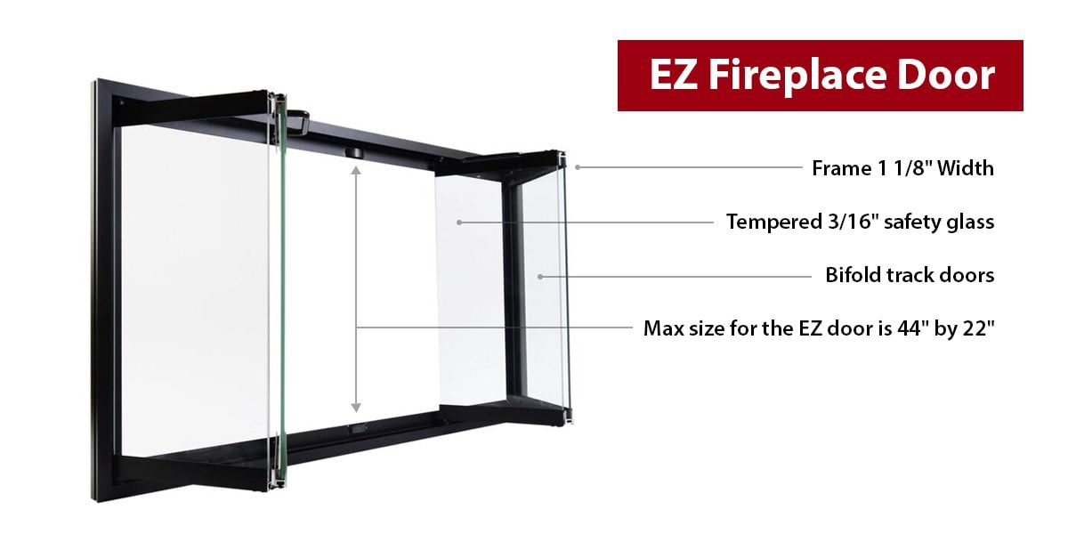 EZ Fireplace Door