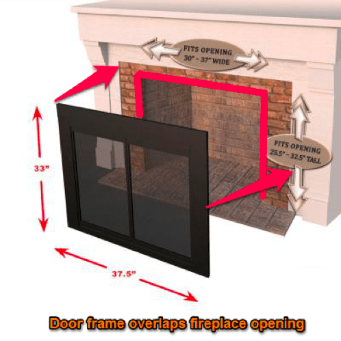 overlap door diagram