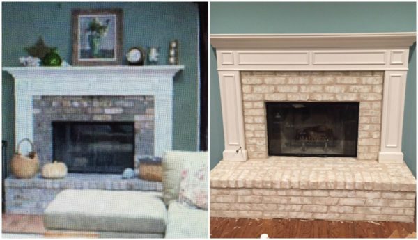 Brick-Anew Fireplace Paint Colors