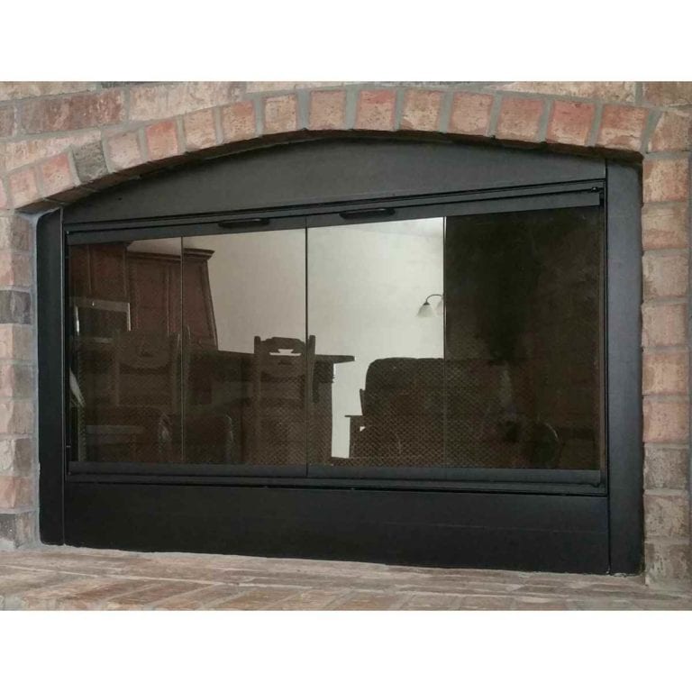 The EZ Door for Marco Fireplaces BrickAnew