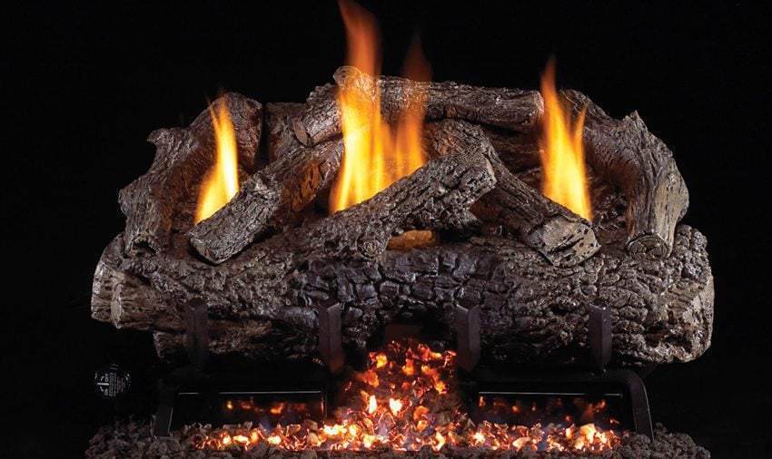 Vent-Free Natural Gas Logs