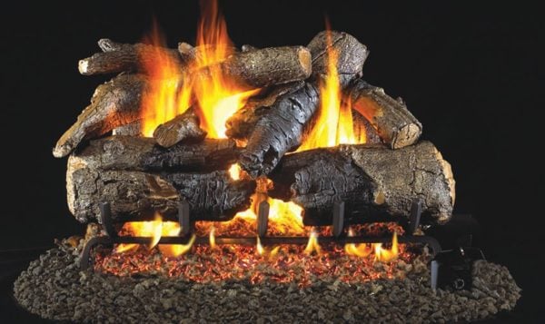 Charred American Oak Featured with G45 Triple T Burner