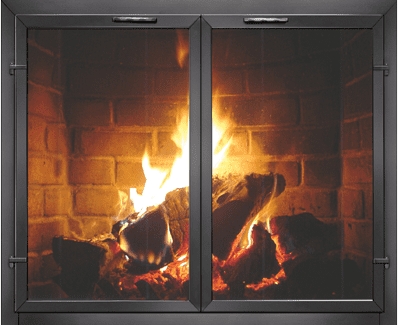 The Georgia Masonry Fireplace Door
