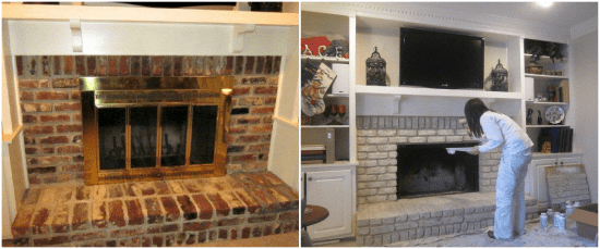 Brick Anew Stone Fireplace Paint Kit