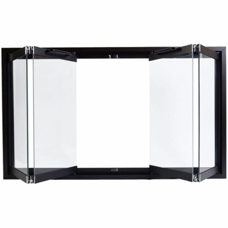 EZ Glass Door For Your Fireplace BrickAnew