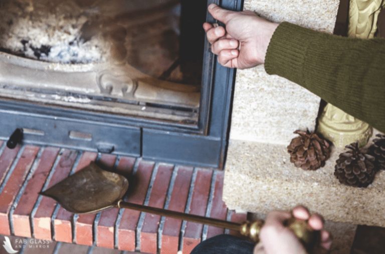 When is the best time to replace fireplace glass?