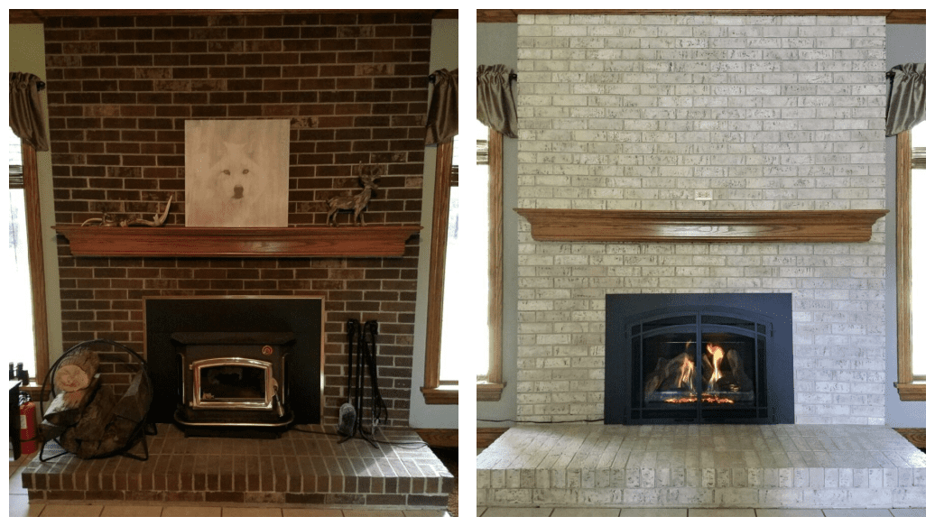 A Complete Guide to Painting Fireplace Brick (2024) - Grace In My Space