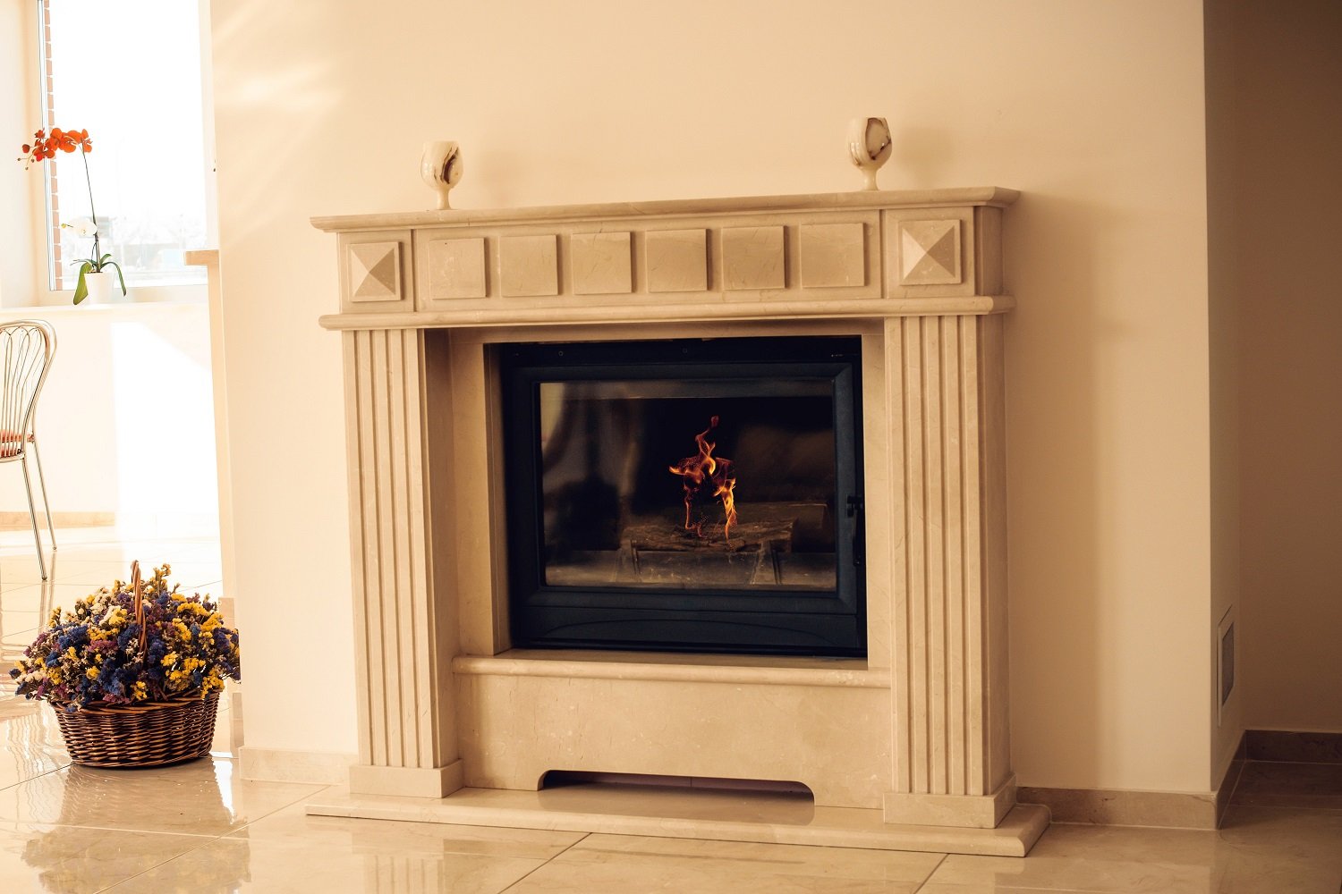 How To Paint A Fireplace Surround