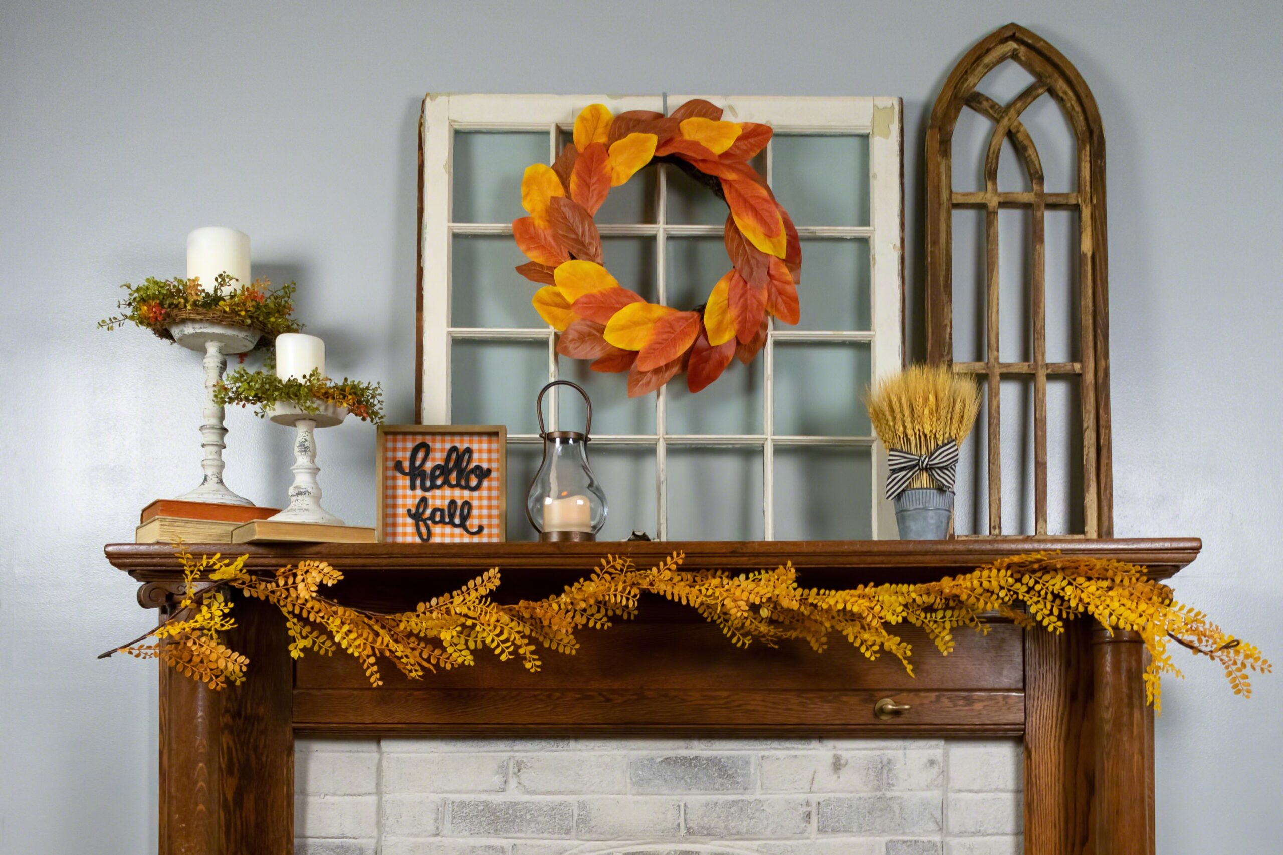 Create an Exaggerated Mantel