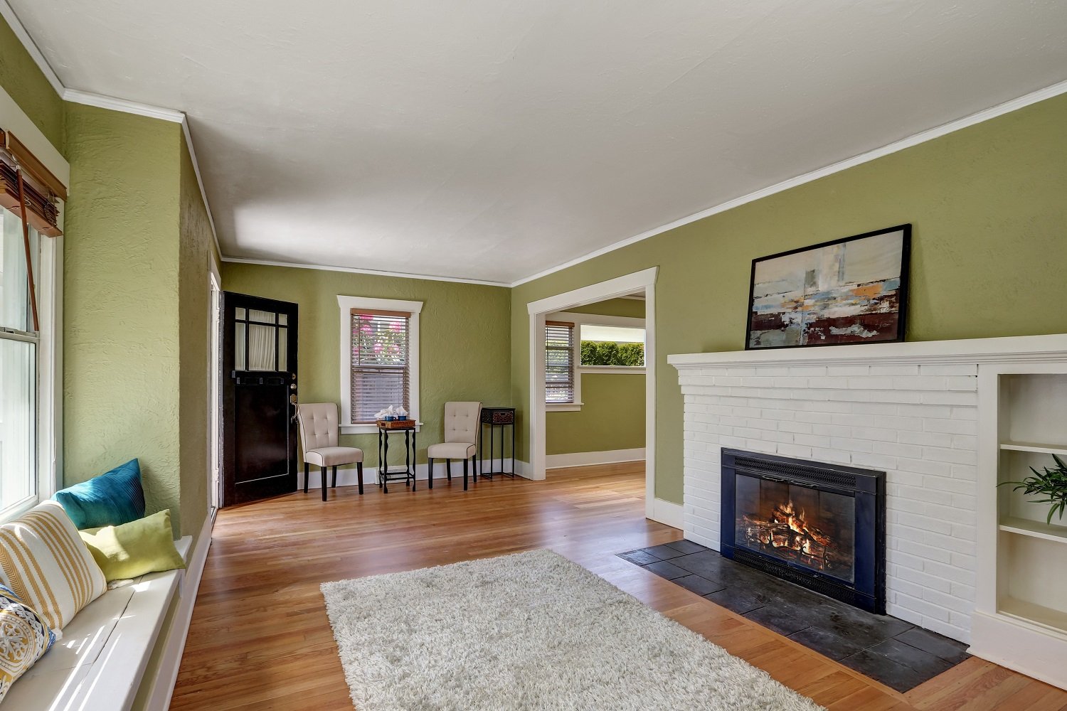 Smooth out your fireplace surrounds