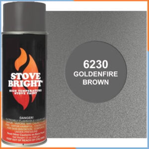 High Temperature Stove & Fireplace Color Paint - Brick-Anew