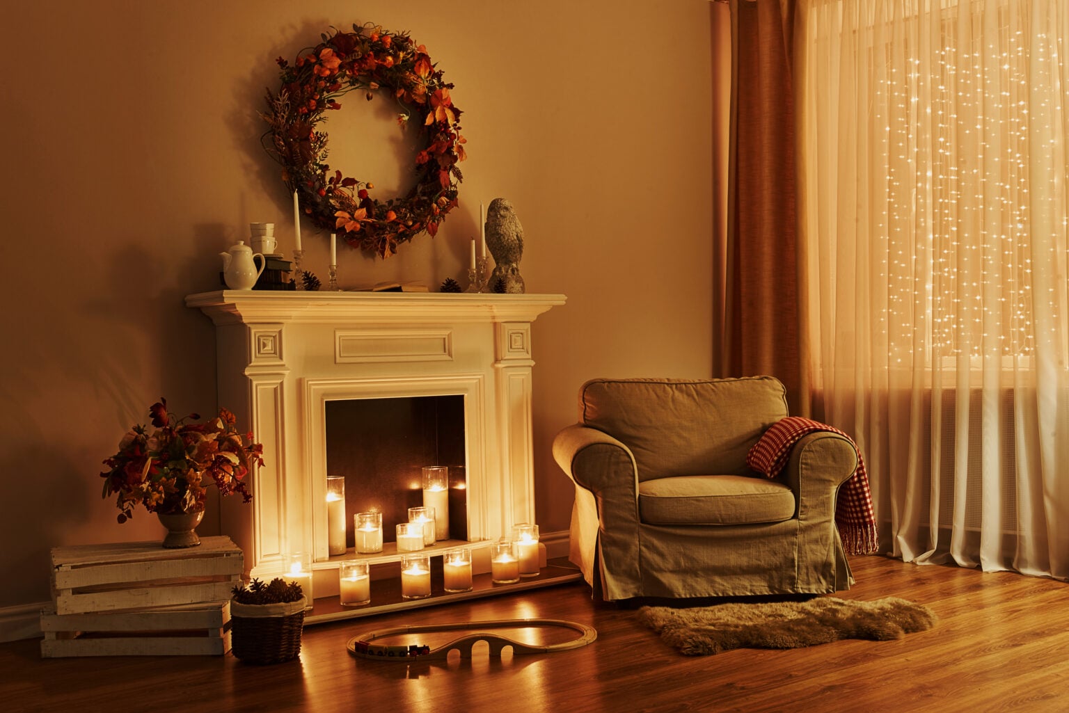 20 Stunning Spring Fireplace Decor Ideas - Brick-Anew