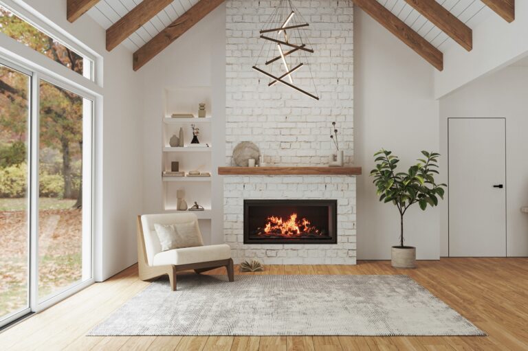 20 Stunning Spring Fireplace Decor Ideas - Brick-Anew