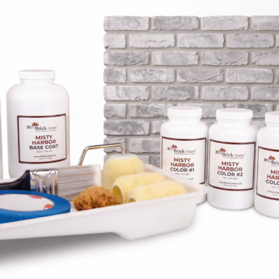 Brick Fireplace Paint Kit
