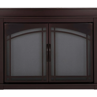 The Forsythia Masonry Fireplace Doors