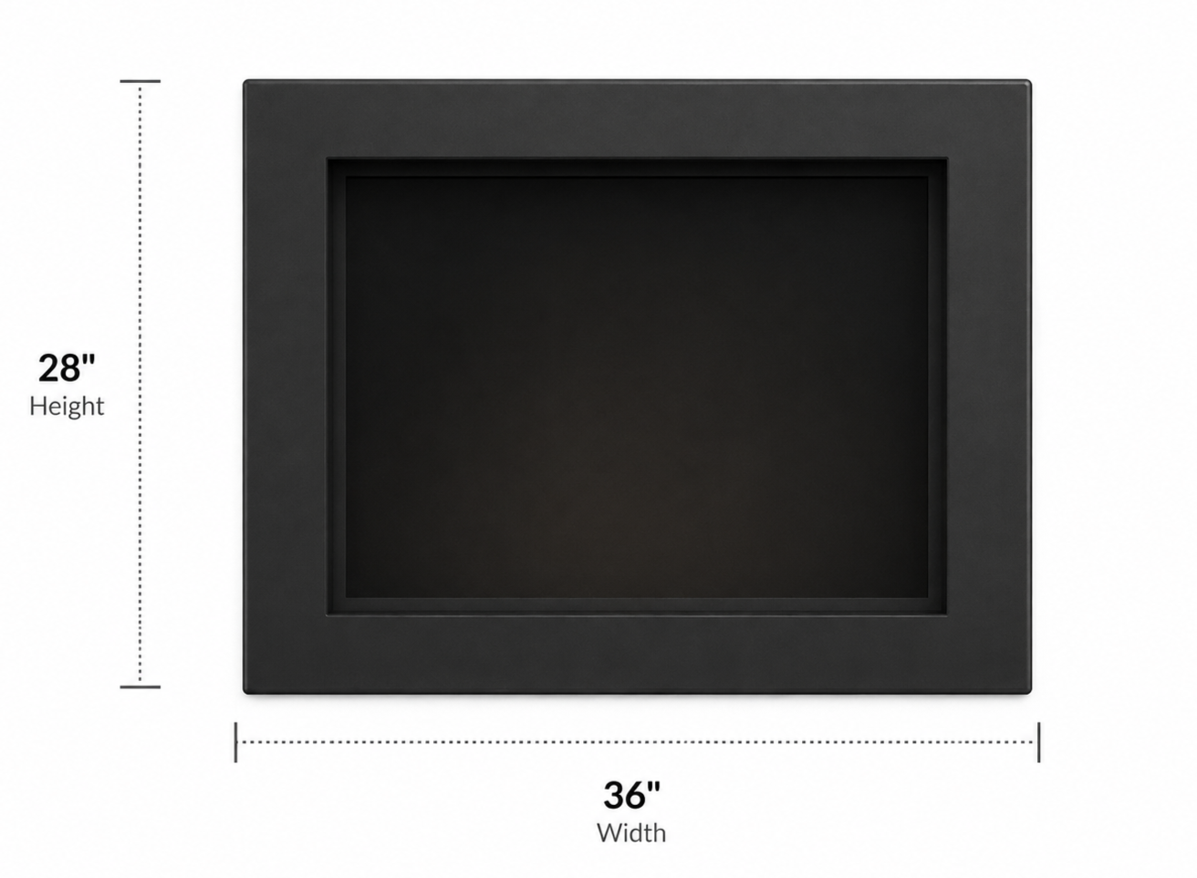 How to measure your fireplace opening