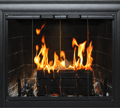 The Buckhead Masonry Fireplace Door